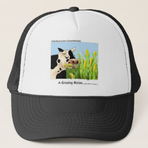 Agrazin' Maze Funny Cow Cartoon Gifts Collectibles Trucker Hat