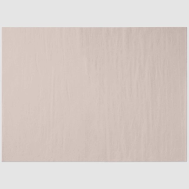 Agreeable Tan - Neutral - Pastel Solid Colour Tissue Paper (Front)