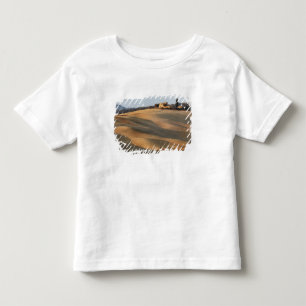 Agricultural field at sunset, Val d'Orcia, Tusca Toddler T-Shirt