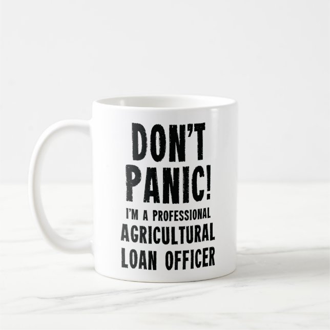 Agricultural Loan Officer Coffee Mug (Left)