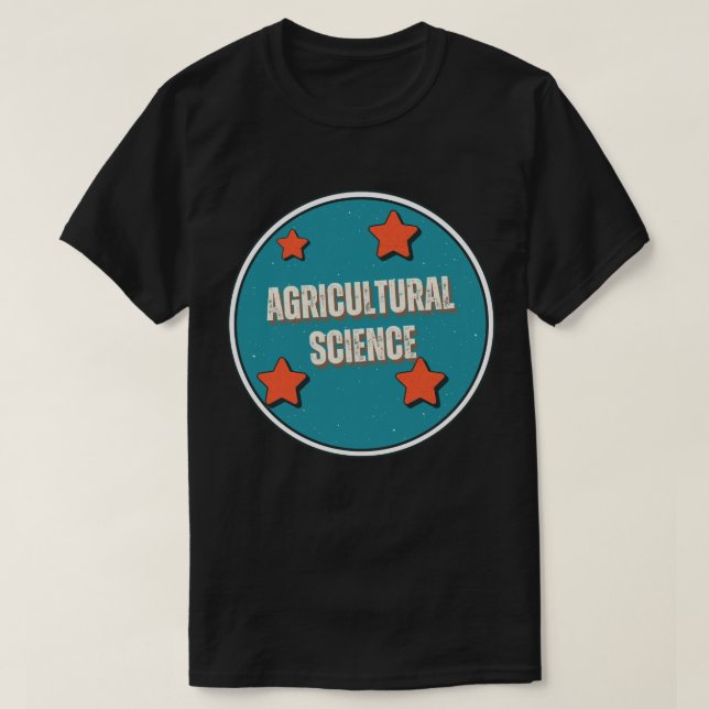 Agricultural Science T-Shirt (Design Front)