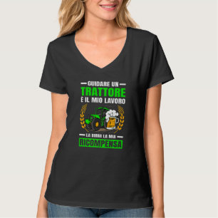 Agriculture Beer My Tractor Reward Premium T-Shirt