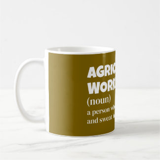 Agriculture Worker Definition - Farm Life Coffee Mug