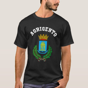 Agrigento coat of arms Jersey Flag Football T-Shirt