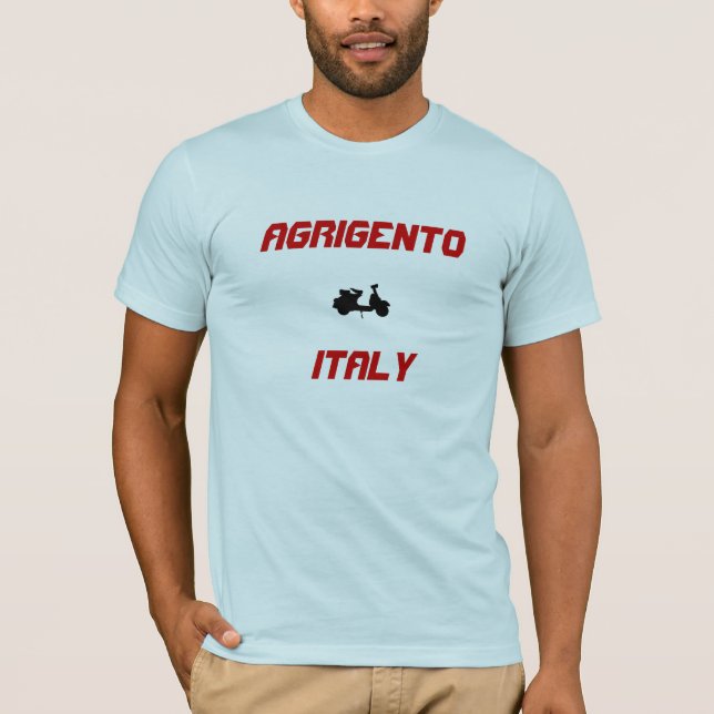 Agrigento, Italy Scooter T-Shirt (Front)