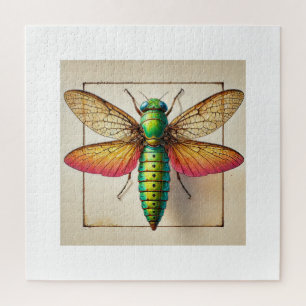 Agrionoptera 161024IREF226 - Watercolor Jigsaw Puzzle