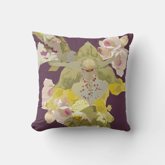 Agrostophyllum orchids cushion (Front)