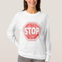 AGS - STOP - LONG SLEEVE T-SHIRT