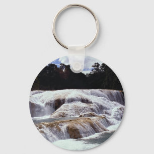 Agua Azul Waterfalls, Chiapas State, Mexico Key Ring