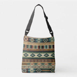 "AGUACATE" - ADJUSTABLE TOT - Mexican-Style Weave Crossbody Bag