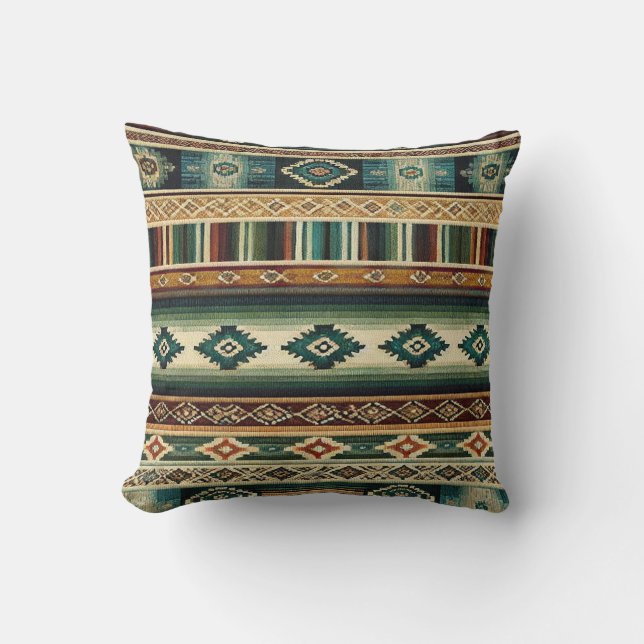 "AGUACATE" Throw Pillow (Front)