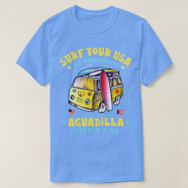 Aguadilla Puerto Rico T-Shirt (Design Front)