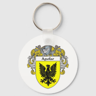 Aguilar Coat of Arms (Mantled) Key Ring