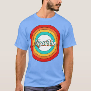 Aguirre Name Shirt Vintage Aguirre Circle