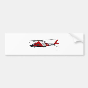 Agusta MH-68 Stingray Bumper Sticker