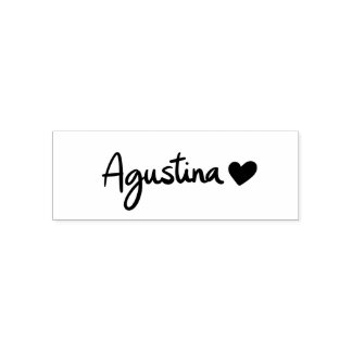 Agustina Custom Stamp