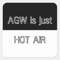 AGW is just Hot Air Sticker