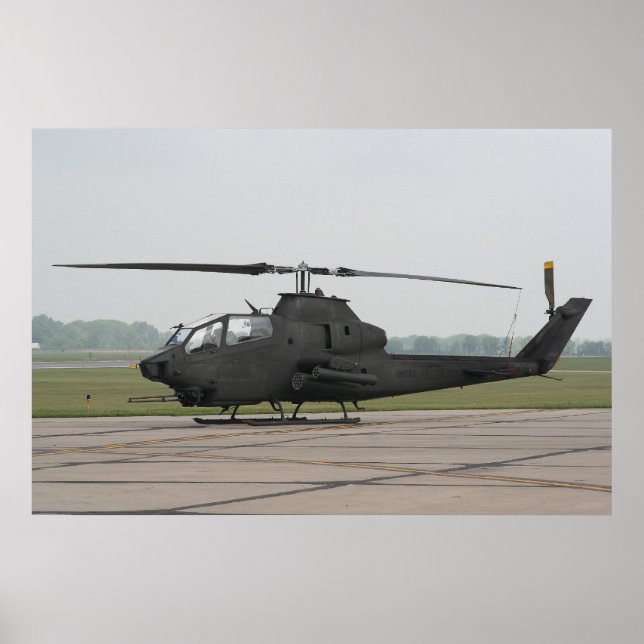 AH-1 Huey Cobra Poster (Front)