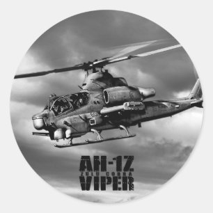 AH-1Z Viper Classic Round Sticker