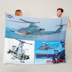 AH-1Z VIPER FLEECE BLANKET