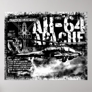 AH-64 Apache Print