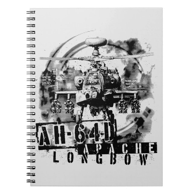 AH-64D Apache Longbow Notebook (Front)