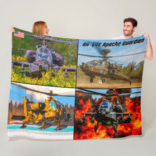 AH-64E APACHE GUARDIAN FLEECE BLANKET
