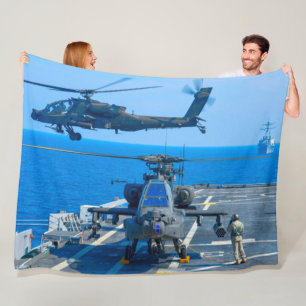 AH-64E APACHE GUARDIAN FLEECE BLANKET