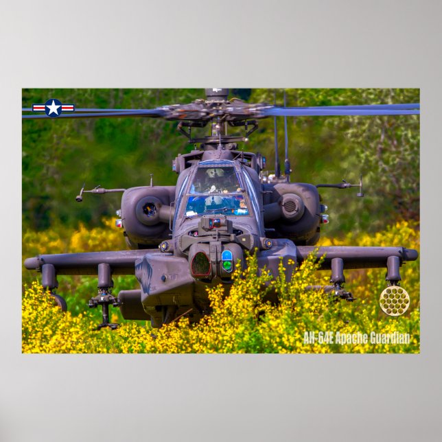 AH-64E APACHE GUARDIAN POSTER (Front)
