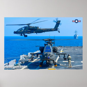 AH-64E APACHE GUARDIAN POSTER