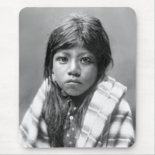 Ah Chee Lo (Native American Girl) Mouse Pad