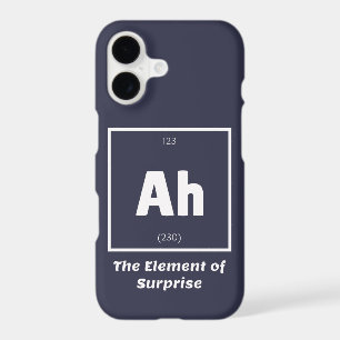 Ah Element of Surprise Chemistry Science Funny
