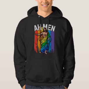 Ah Men Gay Jesus Shirt Funny LGBTQ Shirts Gifts Ra