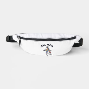 Ah Men Roller Skating Faith Vector Design_1 Bum Bags