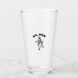 Ah Men Roller Skating Faith Vector Design_1 Glass
