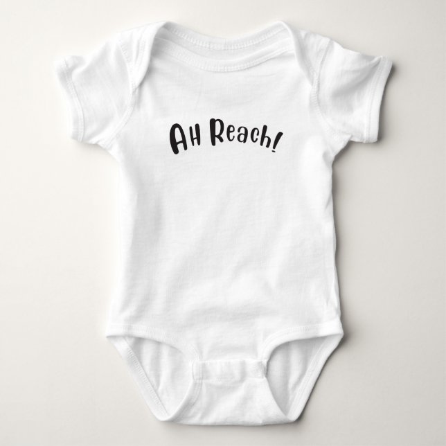 Ah Reach Baby Bodysuit (Front)
