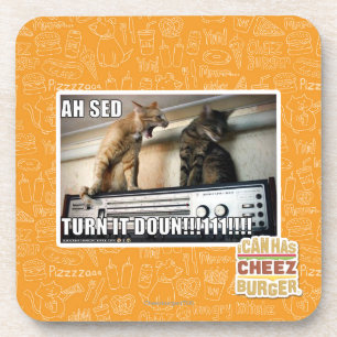 Ah Sed Turn it Down!! Coaster
