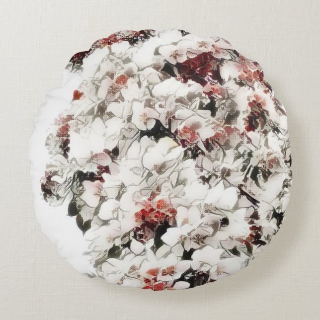 Ah, Spring Round Cushion (Front)