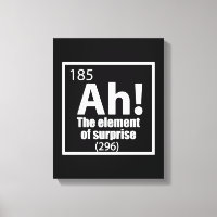 Ah! The Element of Surprise Funny Chemistry Joke