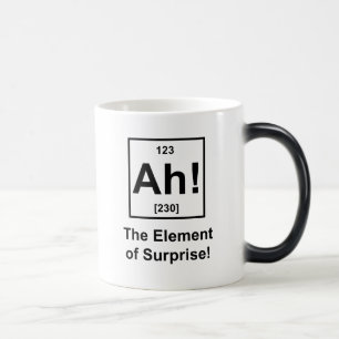 Ah! The Element of Surprise Magic Mug