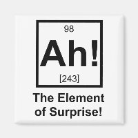 Ah the Element of Surprise Periodic Element Symbol