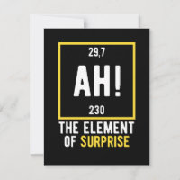 Ah The Element of Surprise