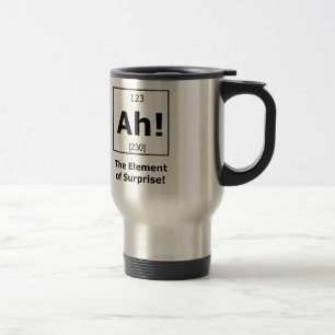 Ah! The Element of Surprise! Travel Mug