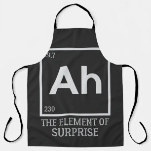 Ah the element of surprises apron