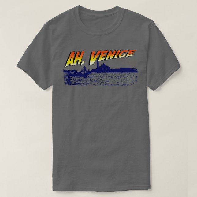Ah Venice from Indiana Jones and the Last Crusade T-Shirt (Design Front)