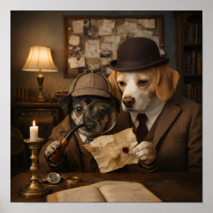 "Aha, A Clue!" Poster