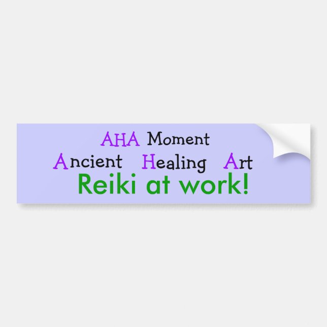 AHA BUMPER STICKER (Front)