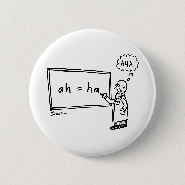 Aha! Button (Front)