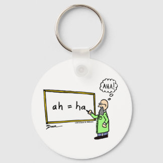 Aha! Cartoon Keychain