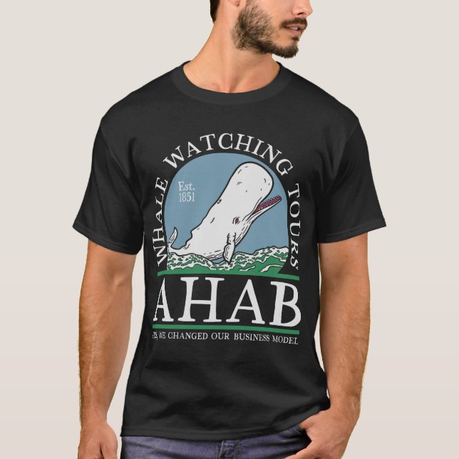 Ahab Whale Watch T-Shirt (Front)